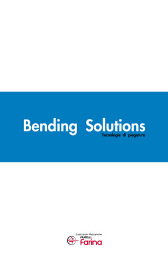 BENDING MACHINES