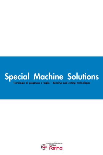 SPECIAL MACHINES